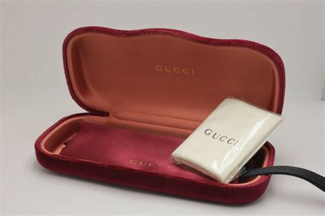 gucci sunglasses case velvet